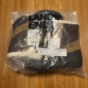 Lands end woman’s nylon lace up winter snow boots